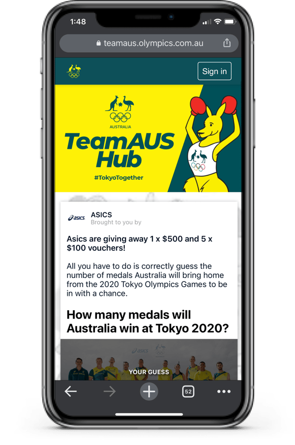 Australian Olympic Committee, TeamAUS Hub